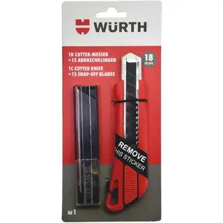 FALÇATA SETİ (1FALÇATA 13 BIÇAK) 18 MM WÜRT