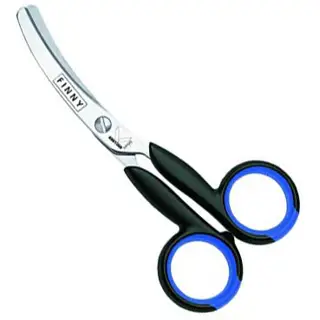 PLASTİK EĞRİ MAKAS FİNNY (12,70CM)