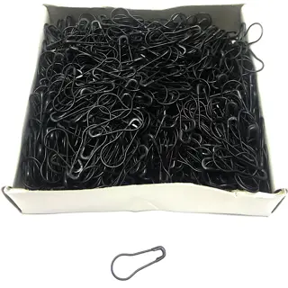 ÇENGELLİ İĞNE ARMUT 22MM ANTİK SİYAH (1000 ADET)