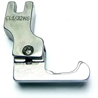 DÜZ MAKİNE FERMUAR ÇIMA AYAK TERS 0,8MM