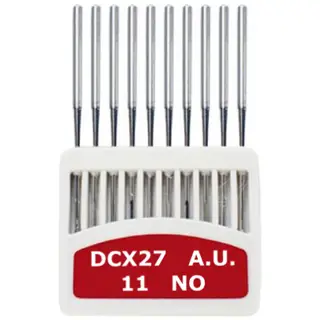 ORANGE ALTIN UÇ OVERLOK İĞNE (10 ADET) 11NO