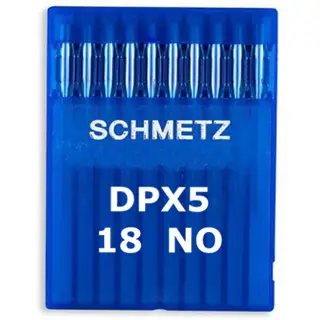 SCHMETZ DÜZ KALIN DİP İĞNE (10 ADET) 18NO