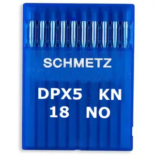 SCHMETZ KN DÜZ KALIN DİP İĞNE (10 ADET) 18NO