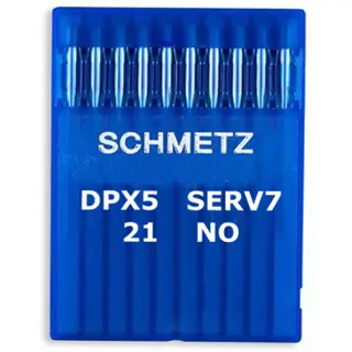 SCHMETZ DÜZ İĞNESİ KALIN DİP SERV7 (10 ADET) 21NO