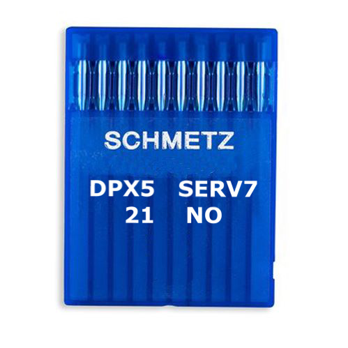 SCHMETZ DÜZ İĞNESİ KALIN DİP SERV7 (10 ADET) 21NO