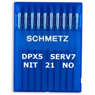 SCHMETZ DÜZ KALIN DİP SERT GÖVDE YANMAZ İĞNE (10 ADET) 21NO