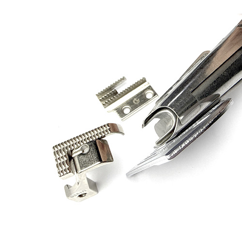 303 KALIN MATERYAL ÇİFT PABUÇ İKİYE KATLAMA APARATI 22MM-11MM