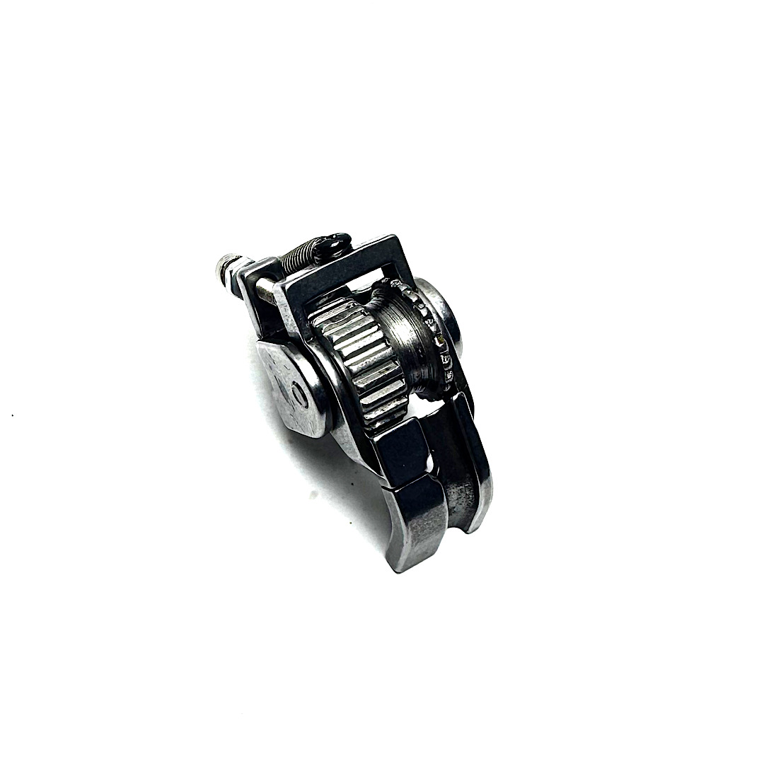 DÜZ MAKİNA FİTİL TIRNAKLI METAL TEKER AYAK 3-16