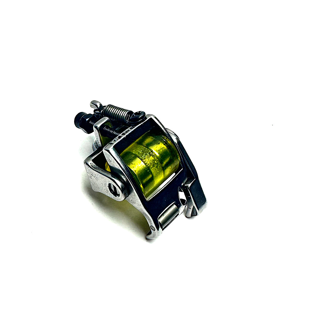 DÜZ MAKİNA GAZİ AYAĞI SARI TEKER