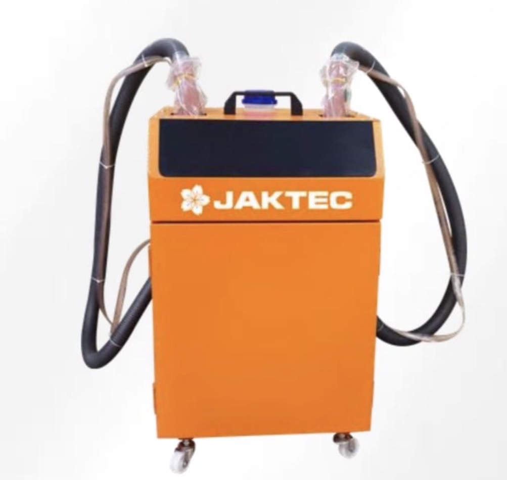 JAKTEC İP TEMİZLEME MAKİNASI ÇİFT KAFA ÇİFT MOTOR DOKUNMATİK