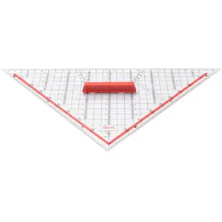 GEODEREK ÜÇGEN CETVEL 32CM MİZY