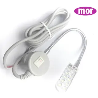 OBEİS 10 LED Lİ MOR SPİRALLİ MIKNATISLI LED LAMBA