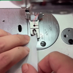 DÜZ MAKİNE TEKERLİ KENAR KIVIRMA AYAK 3,2MM