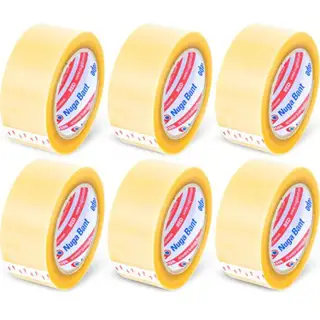 KOLİ BANDI MAKRO BANT 45X100 HOTMELT-NUGA ŞEFFAF