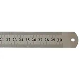 METAL CETVEL 30 CM