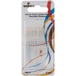 YABALI YBL-04 KOLAY İPLİK TAKMA İĞNESİ 6 Lİ PAKET