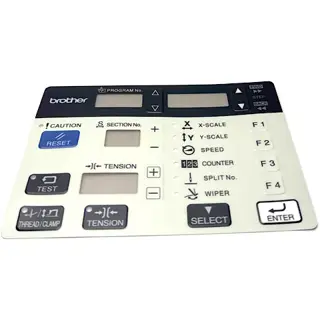BROTHER 430F PUNT-DÜĞME PANEL ETİKET