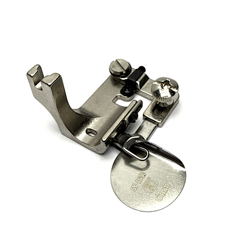 DÜZ MAKİNE KENAR KIVIRMA APARATLI AYAK 6,4MM