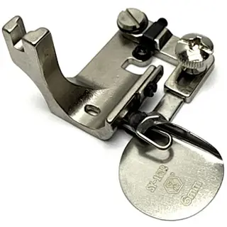 DÜZ MAKİNE KENAR KIVIRMA APARATLI AYAK 6,4MM