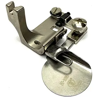 DÜZ MAKİNE KENAR KIVIRMA APARATLI AYAK 9,5MM