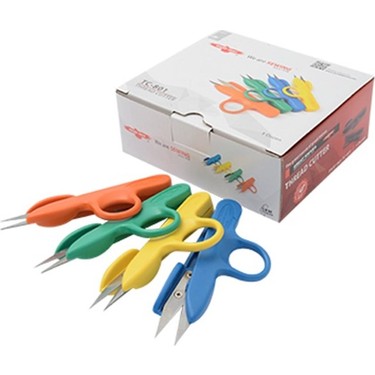 PLASTİK YAYLI MAKAS 1 PAKET (12ADET)
