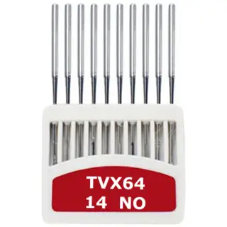 ORANGE OVERLOK İĞNESİ KİNGTEX (10 ADET) 14NO