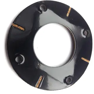 MOTOR SAÇ BALATA (VİDA ARASI 10CM)(ORTA DELİK)